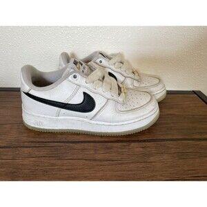 Nike Air Force One Size 3.5Y   DX2309-100 White Sneaker